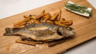 Gurmanski Fish and chips od brancina