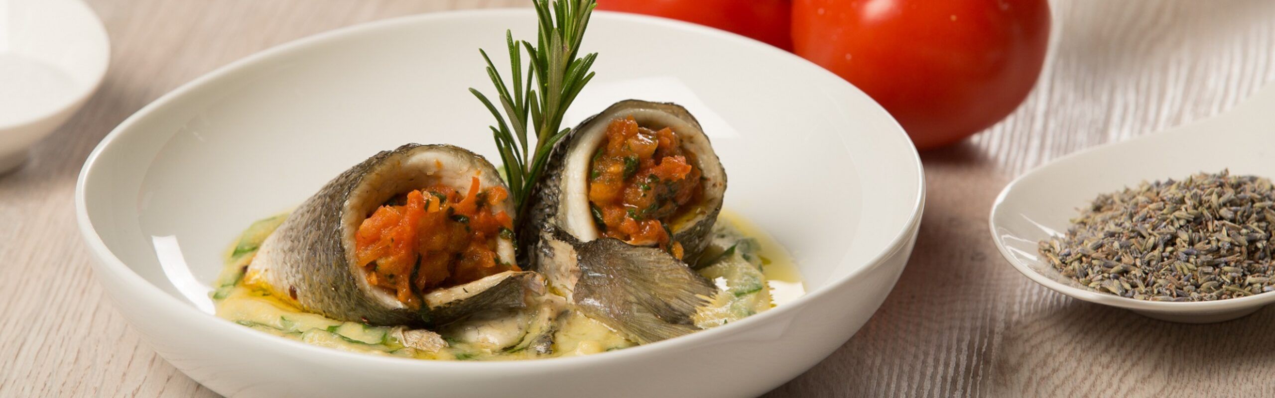 Filet orade na kremi od kukuruznog brašna