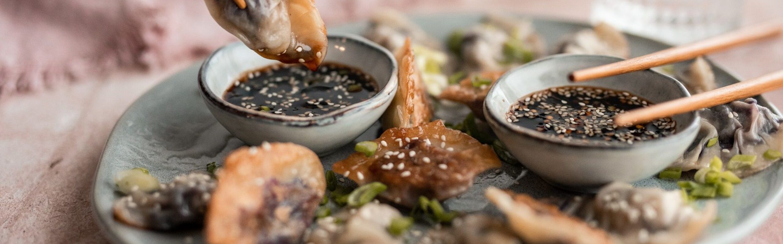 Gyoza s filetima hame