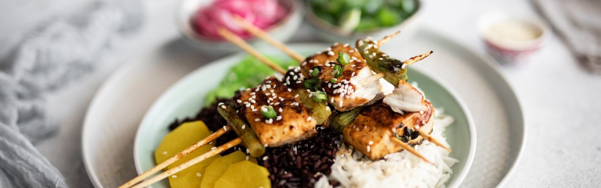 Ombrina boccadoro al teriyaki